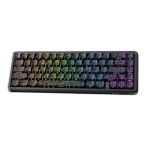 teclado gamer G67 RGB con iluminación ARGB y switches magnéticos