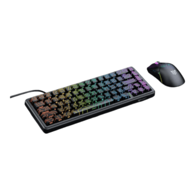 teclado gamer G67 RGB con iluminación ARGB y switches magnéticos