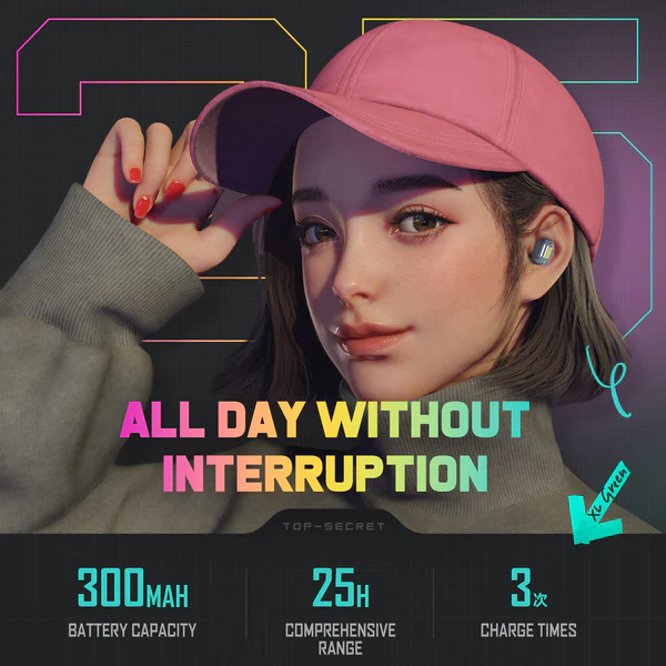 Audífonos inalámbricos ONIKUMA T20 Bluetooth 5.3 con estuche de carga