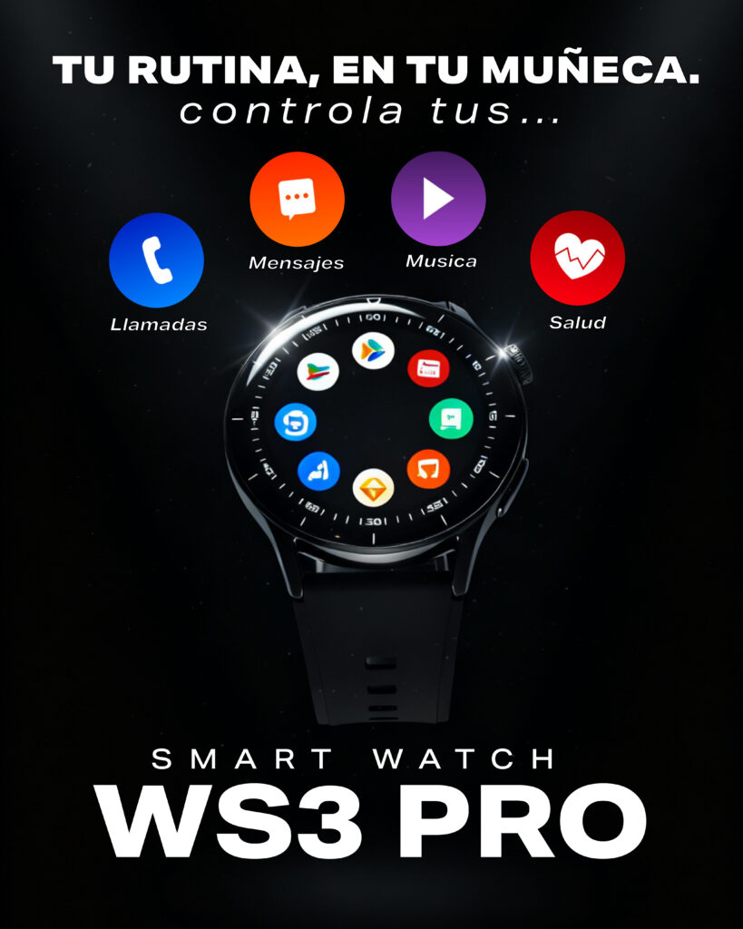 reloj inteligente WS3 Pro