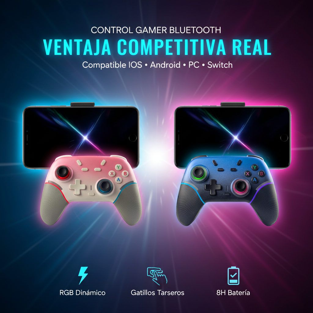 control gamer Bluetooth