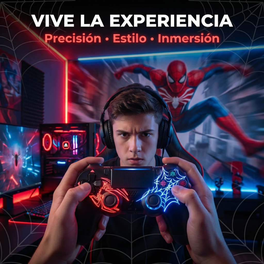 control gamer Bluetooth RGB