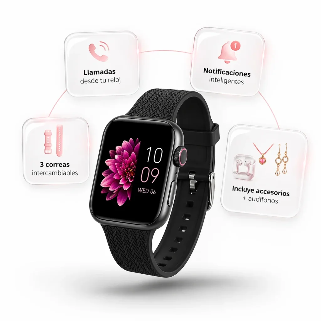 combo reloj inteligente