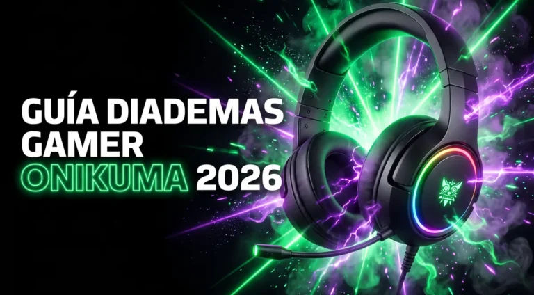 Guía de diademas gamer Onikuma 2026 - Tehra Tech